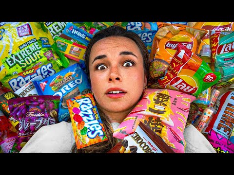 Trying 100 EXOTIC Snacks For The First Time!