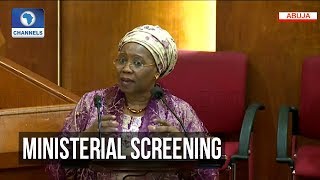 Senate Screens Ministerial Nominee Maryam Katagum