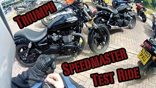 Triumph Speedmaster 1st Ride Tor Exhausts Xiaomi Yi Pakvim