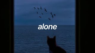 jimin - alone | english lyrics