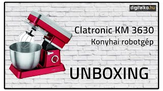 Clatronic KM 3630 Konyhai robotgép UNBOXING - digitalko.hu