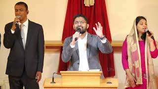 ICA Choir Singing  Aaradhyane Samaradhyane Malayalam Worship Song Sunday June 06 2023