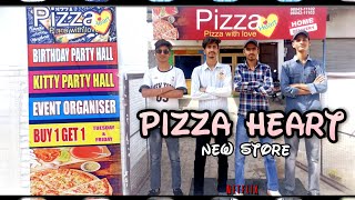 exploring new pizza heart open at hanumangarh town | Mr lucky town