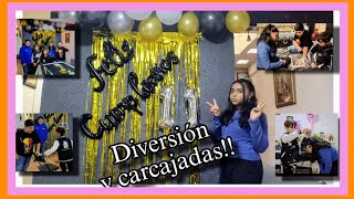 ¡Fiesta de cumpleaños INCREIBLE para Cynthia con KARAOKE juegos y mas! Celebración infantil 11 años