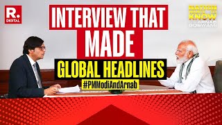 PM Modi and Arnab: Nation's Most Watched Interview That Made Global Headlines | Nation Wants To Know