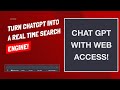 How To Search The Web With ChatGPT - Free Chrome Extension