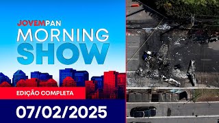 ACIDENTE AÉREO NA ZONA OESTE DE SÃO PAULO | MORNING SHOW - 07/02/25