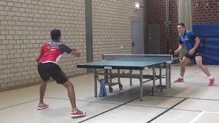 Osei Karbasi Rossfeld vs Lechner TSV Stein 2 Schwabach 20170812 Bavarian Race  Tischtennis Zoom 8