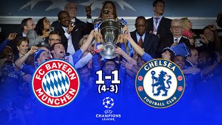 Bayern Munich  vs Chelsea 1-1 (Pens 3-4) Highlights & Goals - Final UCL 2011/2012