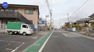 【バイク】千葉県道201号大和田停車場線【車載動画】