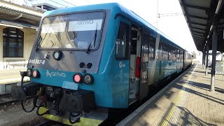 Jízda s Rychlíkem číslo 1167 linky R26 ARRIVA v úseku České Budějovice - Praha hl.n., 24.2.2025 🙂👍