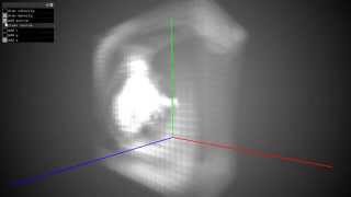 First test 3D fluid openframeworks