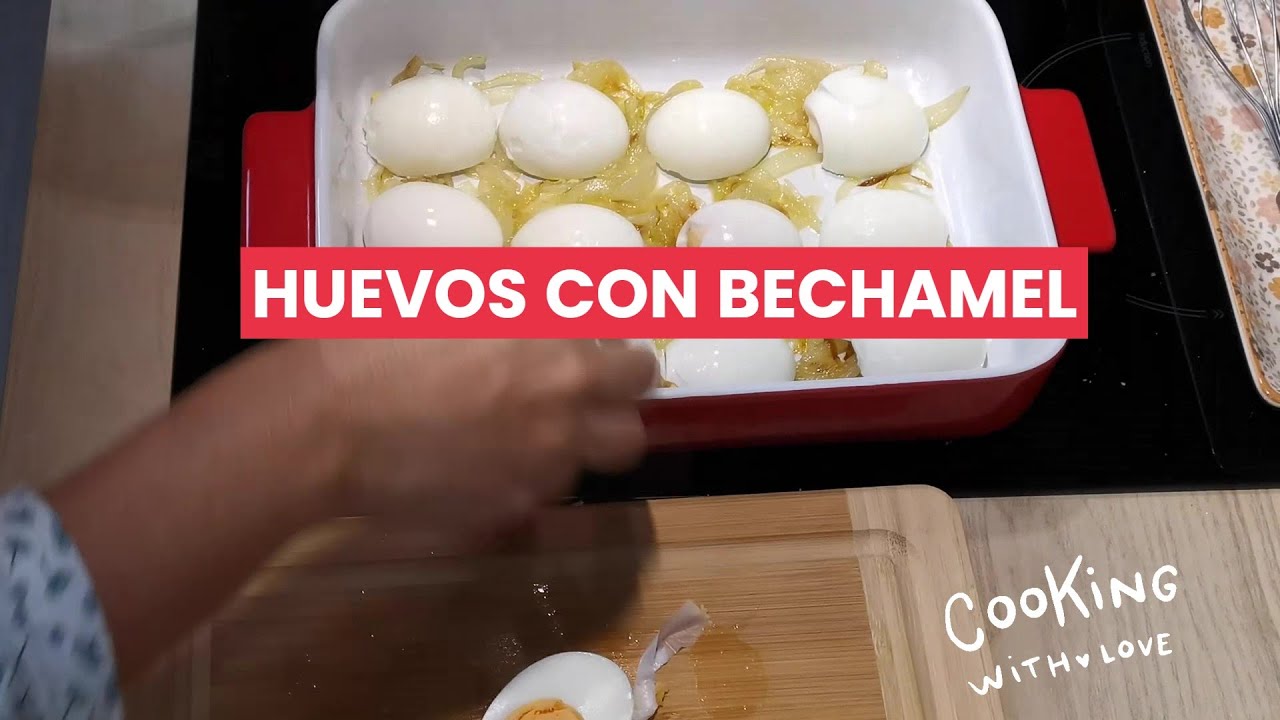 Huevos Con Bechamel 👌👌¡¡GRATINADOS!! 💯¡¡SORPRENDENTES!! Y Muy Fáciles ...