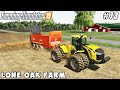 Manure spreading, plowing and cultivation | Lone Oak Farm | Farming simulator 19 | Timelapse #73