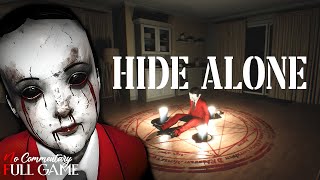 HIDE ALONE - Full Short Hide \u0026 Seek Horror Game |1080p/60fps| #nocommentary