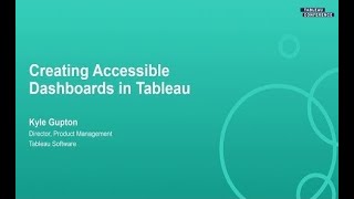 Create and Publish Accessible Dashboards in Tableau
