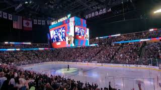 Colorado Avalanche fans sing \