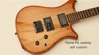 Flame Guitars F4: Swamp ash custom