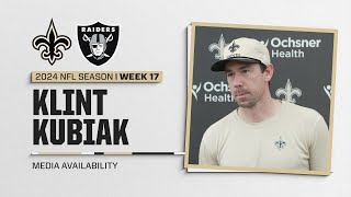 Klint Kubiak on Foster Moreau, Spencer Rattler | New Orleans Saints