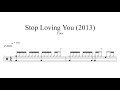 Toto - Stop Loving You (2013) | DRUM SHEET MUSIC