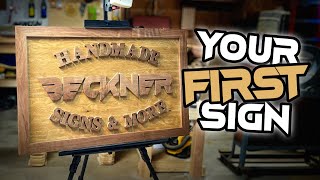 “The Ultimate First Business Sign Build — Step by Step!”