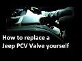 How to replace a PCV valve (Jeep Wrangler 2.4)