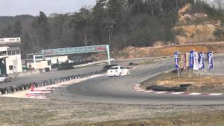 おわらサーキット1　ドリフト drifting Japan owara