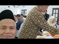 Makan basamo di kenduri anak Edi di Malaysia 27 okt 2024