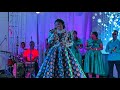 Eva. Diana Asamoah steals show at ABBA father 24 in princess costume & gives spirit performance