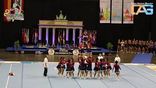 【チア】2015年（H27年）世界大会：日本代表（オールガールズ） (Cheerleading - World Championships）(Team JAPAN (All Female))