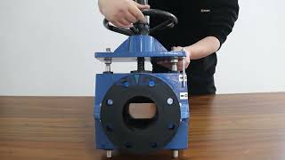 4'' Manual Pinch Valve