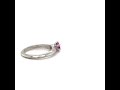 tiffany u0026 co. natural padparadscha sapphire ring solid platinum solitaire ring tiffany padparadscha