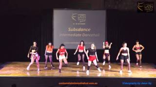 CLDF 2015 - Sunday Night - Subsdance Intermediate Dancehall