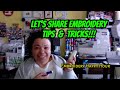 Embroidery Happy Hour - Let's Share Embroidery Tips and Tricks!