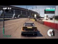 dirt 3 rallycross gameplay los angeles coliseum