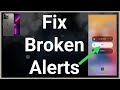 How To Fix Notifications Not Working On iPhone