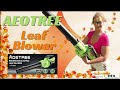 AOETREE Lightweight Cordless Leaf Blower: My Daily Go-To for Homeowners