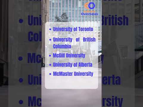 5 Best Global Universities In Canada With (Edven Overseas) # ...