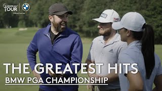 Tyrrell Hatton, Rick Shiels \u0026 Annabel Dimmock recreate a Seve shot and more.. | BMW PGA Championship