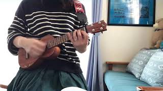 歩いて帰ろう 斉藤和義 ポンキッキ ウクレレ ソロ ソロ弾き ukulele  solo rainbow _tomo0923