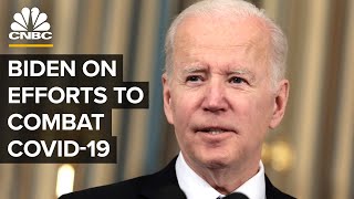 Biden delivers remarks on the status of the country’s fight against Covid-19 — 3/30/2022