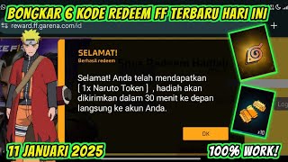 KODE REDEEM FREE FIRE TERBARU 11 JANUARI 2025 HARI INI‼️