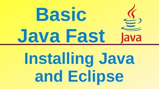 Install Java & Eclipse for Ubuntu - Basic Java Fast (1)
