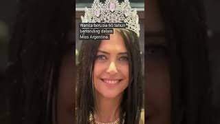 Wanita berusia 60 tahun bertanding dalam Miss Argentina