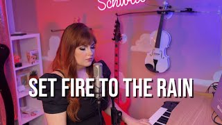 Set fire to the rain - Adele (24h challenge) |Sarah Schwab|