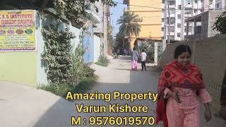 363 Sq ft plot in Biscoman Colony,  Nr Gai Ghat, Patna City, East facing, 16.5'×22, 12'Rd