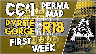 【明日方舟/Arknights】[CC#1 Permanent Map - Pyrite Gorge Week 1 Risk 18]  - Arknights Strategy