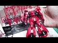 rgジョニーライデン専用ザクⅡ素組レビュー 【真紅の稲妻】【ガンプラレビュー】