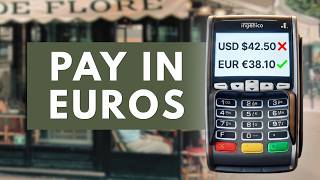 STOP Using Your Credit Card Like This in Europe