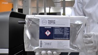 Objet SUP706 Soluble Support Material - How to Use